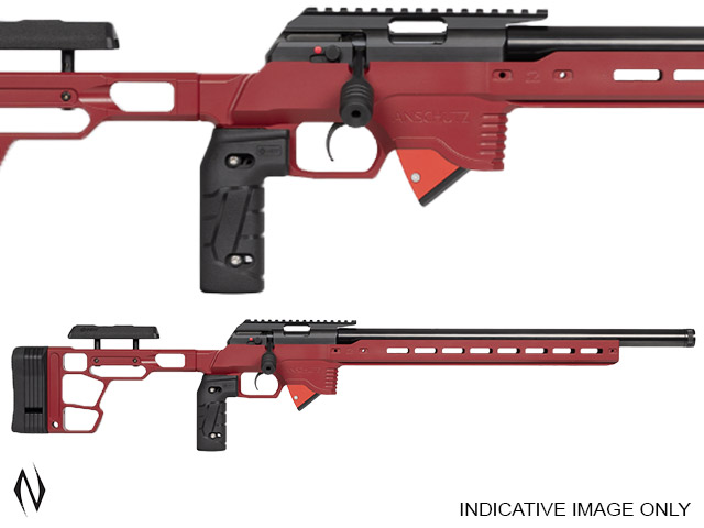ANSCHUTZ 1761 HB APR ACC HEAVY BARREL 22" 22LR RED 10 SHOT Image