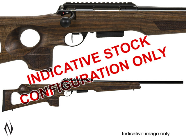 ANSCHUTZ 1771D 17 HORNET 5 SHOT THUMBHOLE STOCK RIFLE Image