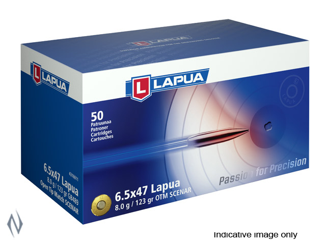 LAPUA AMMO 6.5X47 123GR SCENAR Image