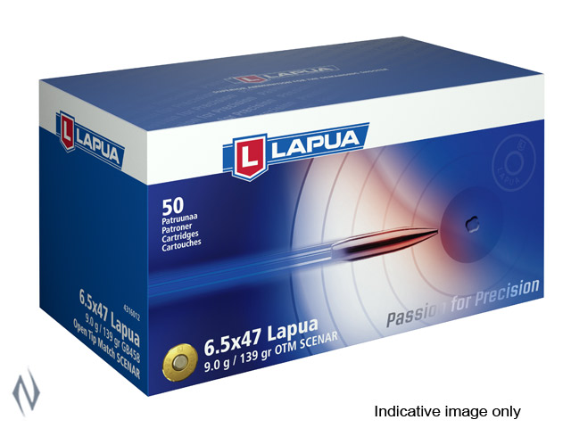 LAPUA AMMO 6.5X47 139GR SCENAR Image