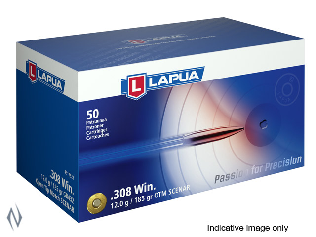 LAPUA AMMO 308 WIN 185GR SCENAR Image