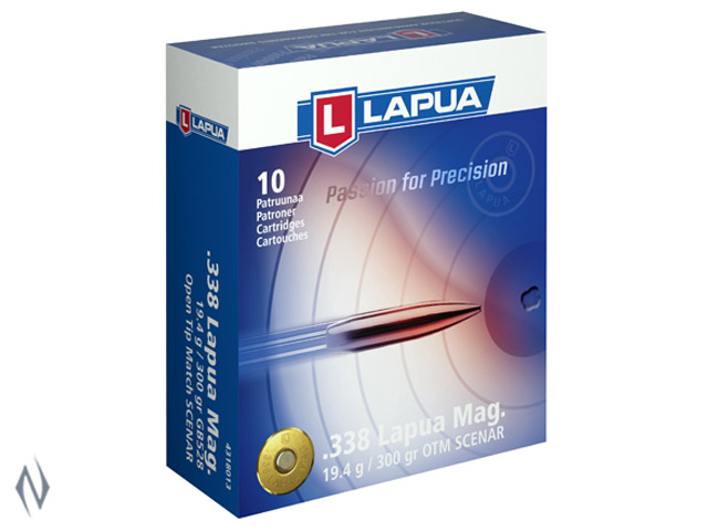 LAPUA AMMO 338 LAP 300GR SCENAR Image