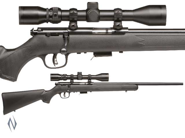 SAVAGE 93 22 WMR F BLUED SYNTHETIC PACKAGE Image