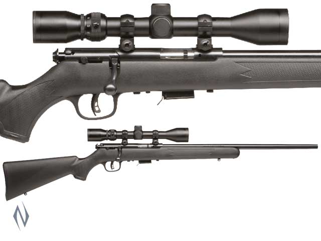 SAVAGE 93 R17 17 HMR F BLUED SYNTHETIC PACKAGE Image