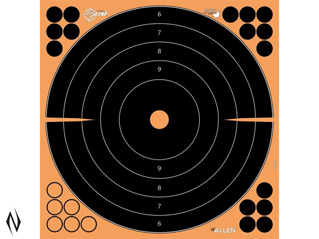 ALLEN EZ AIM SPLASH ADHESIVE 12" BULLSEYE TARGET 3PK Image