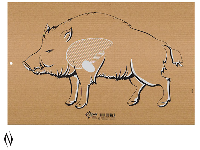 ALLEN EZ AIM CORRUGATED TARGET WILD BOAR SILHOUETTE 35X23" 1PK Image