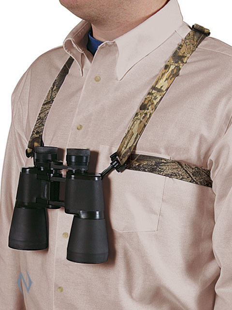 ALLEN DELUXE ADJ BINOCULAR STRAP CAMO Image