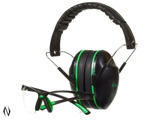 ALLEN GAMMA JUNIOR COMBO EAR MUFF & SHOOTING GLASSES Image