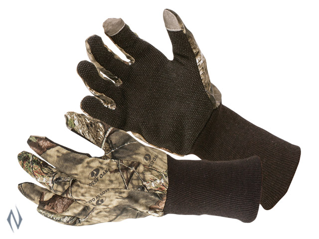 ALLEN VANISH JERSEY GLOVES MOSSY OAK CAMO Image