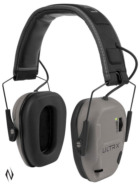 ALLEN ULTRX BIONIC ELECTRONIC EAR MUFFS CEMENT GREY 22NRR Image