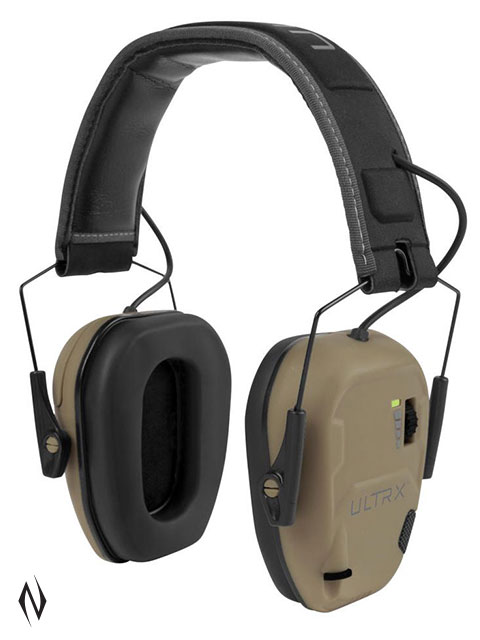 ALLEN ULTRX BIONIC ELECTRONIC EAR MUFFS FDE 22NRR Image