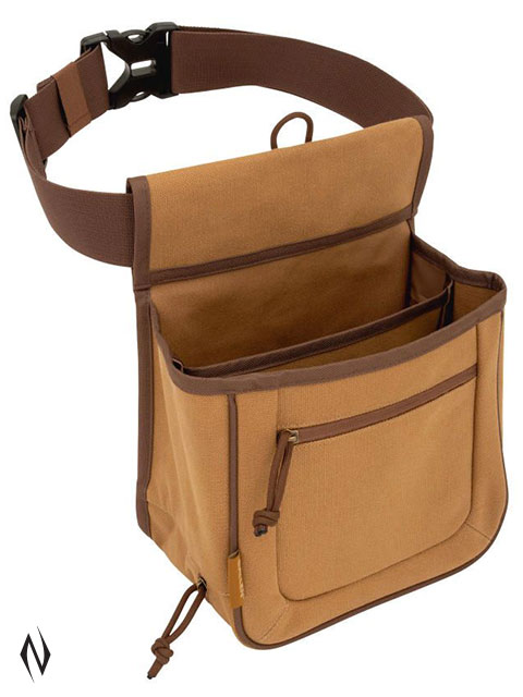 ALLEN RIVAL DOUBLE COMPARTMENT SHELL BAG TAN Image