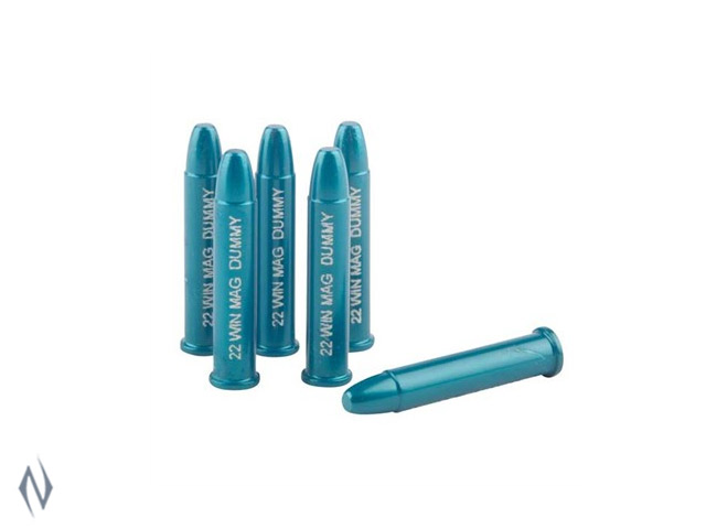 A-ZOOM 22WMR DUMMY ROUNDS 6PK Image