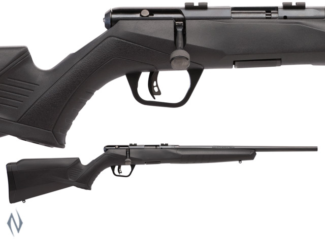 SAVAGE B17 17 HMR FC COMPACT BLUED SYNTHETIC 19" 10 SHOT Image