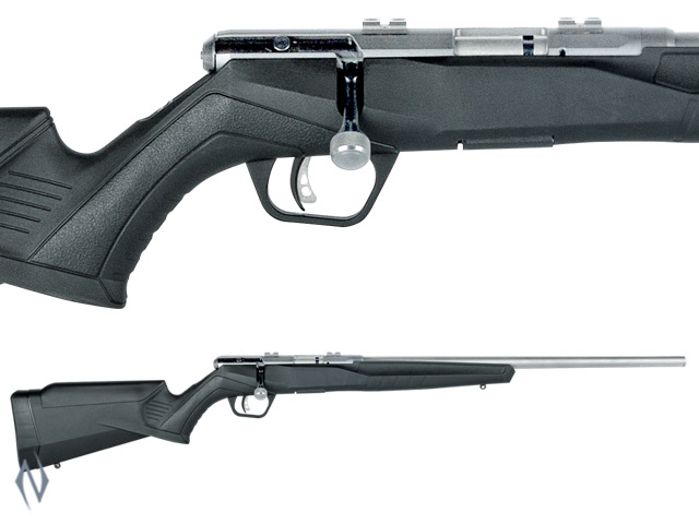 SAVAGE B22 22LR FVSS STAINLESS SYNTHETIC VARMINT 10 SHOT Image