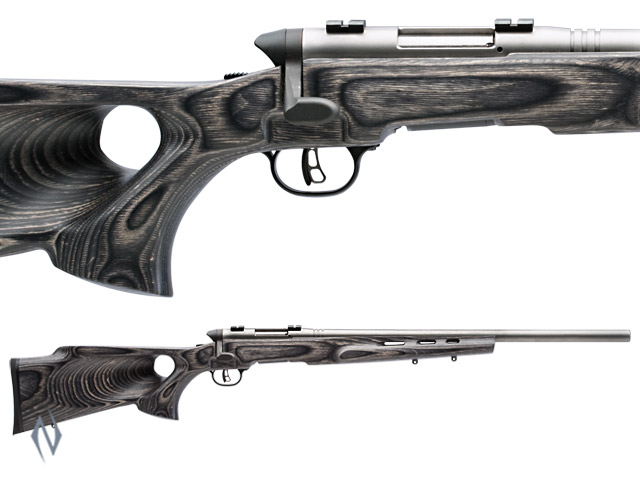 SAVAGE BMAG 17 WSM TARGET S/S THUMBHOLE VARMINT 22" 8 SHOT Image