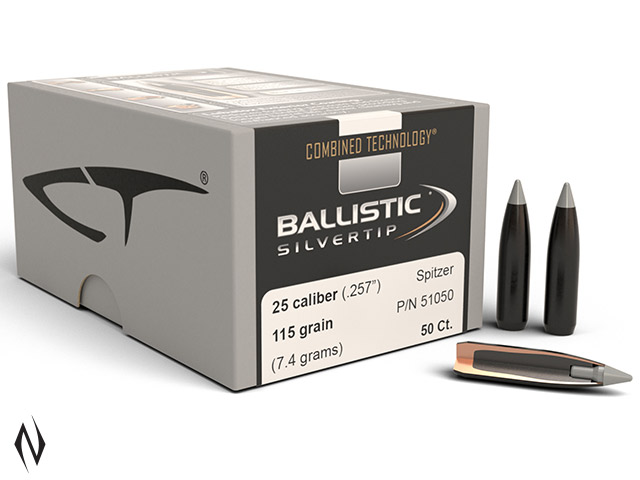 NOSLER 257 115GR BALLISTIC SILVERTIP 50PK Image