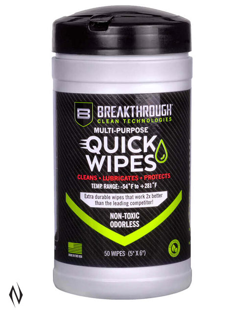 BREAKTHROUGH CLP QUICK WIPES 5"X7" 50PK CANISTER Image