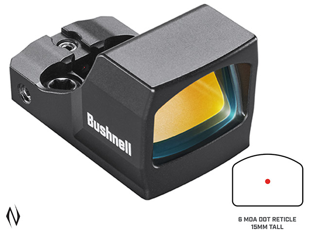 BUSHNELL RXC200 1X21 6 MOA COMPACT RED DOT REFLEX SIGHT Image