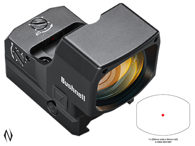 BUSHNELL RXM300 1X28 4 MOA REFLEX SIGHT Image