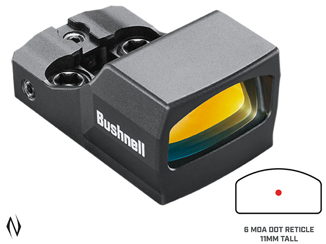 BUSHNELL RXU200 1X21 6 MOA ULTRA COMPACT RED DOT REFLEX SIGHT Image