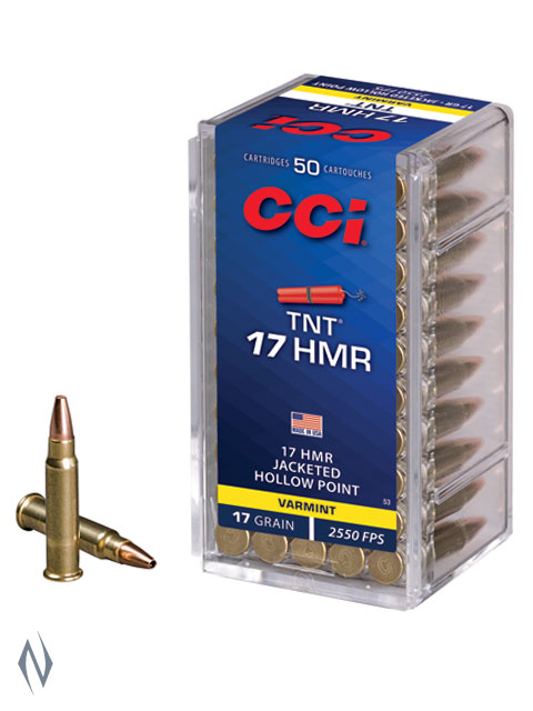 CCI 17HMR 17GR HP TNT 2550FPS Image