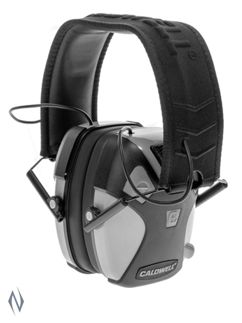 CALDWELL EMAX PRO ELECTRONIC EAR MUFFS GREY Image