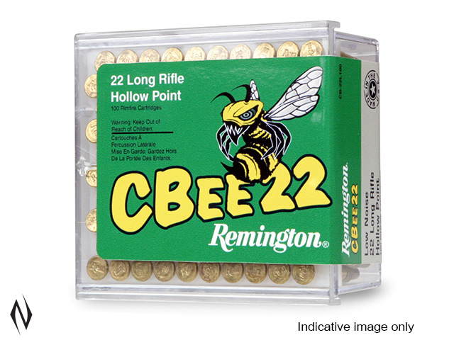 REMINGTON 22LR 33GR LV HP CBEE22 100PK 740FPS Image