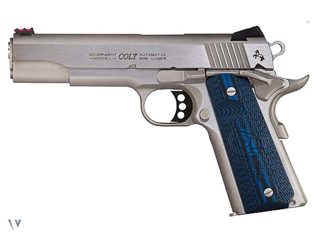 COLT 1911 GOVT COMPETITION STAINLESS 9MM 127MM Image