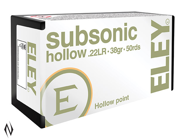ELEY 22LR SUBSONIC HP 1040FPS Image