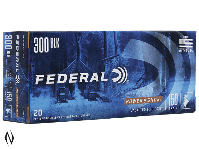 FEDERAL 300AAC BLACKOUT 150GR SP POWER-SHOK Image