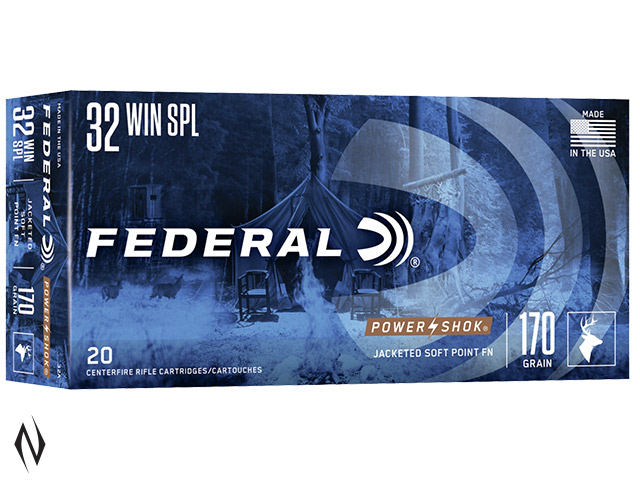 FEDERAL 32 WIN SPEC 170GR JSP POWER-SHOK Image