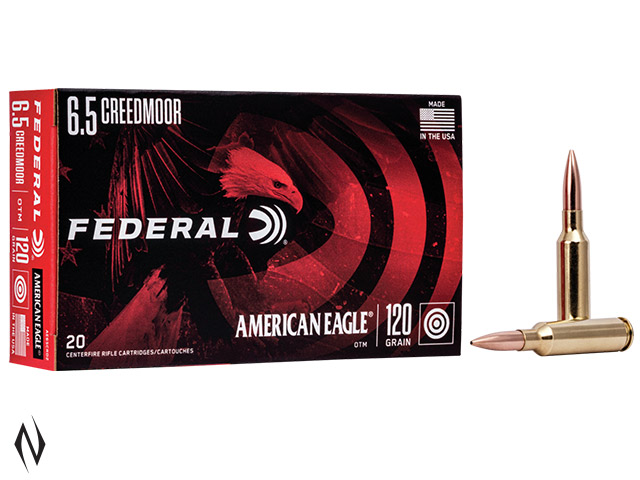 FEDERAL 6.5 CREEDMOOR 120GR OPEN TIP AMERICAN EAGLE Image