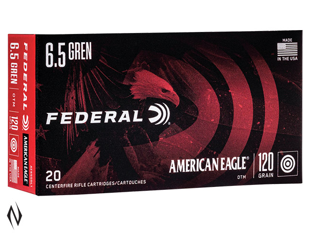 FEDERAL 6.5 GRENDEL 120GR OPEN TIP AMERICAN EAGLE Image