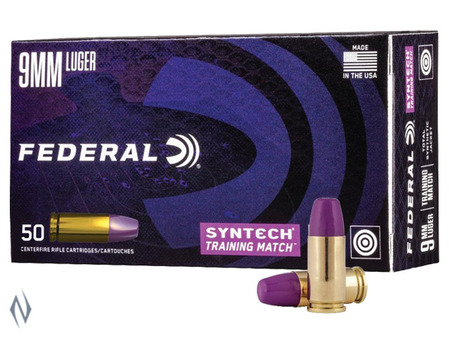 FEDERAL 9MM LUGER 124GR TSJ FN SYNTECH TRAINING MATCH Image