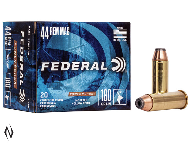 FEDERAL 44 MAG 180GR JHP POWER-SHOK Image