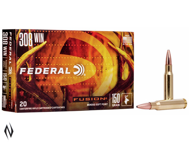 FEDERAL 308 WIN 150GR FUSION Image