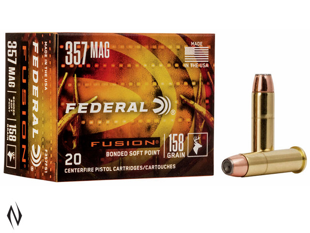 FEDERAL 357 MAG 158GR FUSION Image