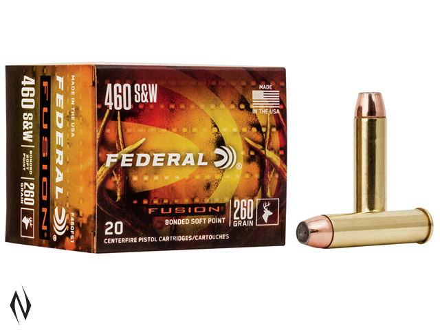 FEDERAL 460 S&W 260GR FUSION Image