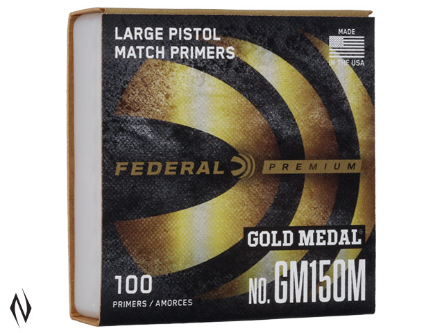 FEDERAL PRIMER GM150M GOLD MEDAL LARGE PISTOL Image