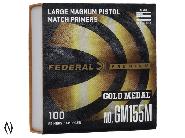 FEDERAL PRIMER GM155M GOLD MEDAL LARGE PISTOL MAGNUM Image