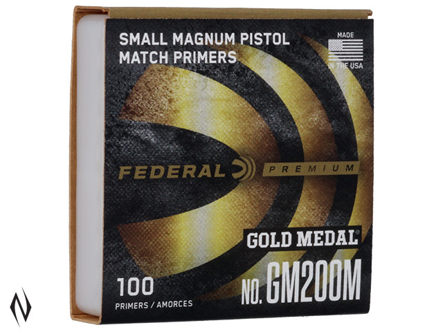 FEDERAL PRIMER GM200M GOLD MEDAL SMALL PISTOL MAGNUM Image