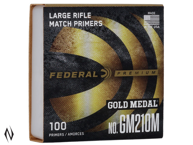FEDERAL PRIMER GM210M GOLD MEDAL LARGE RIFLE Image