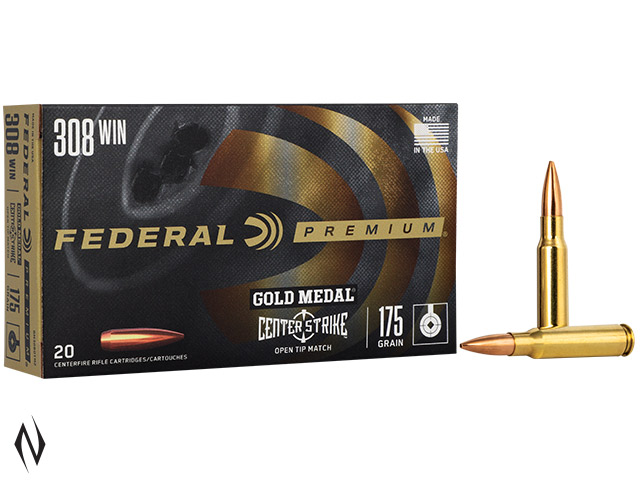 FEDERAL 308 WIN 175GR CENTRESTRIKE Image