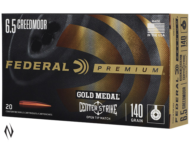 FEDERAL 6.5 CREEDMOOR 140GR CENTRESTRIKE Image