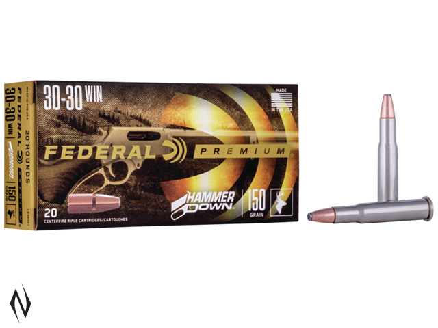 FEDERAL 30-30 WIN 150GR FN HAMMER DOWN Image