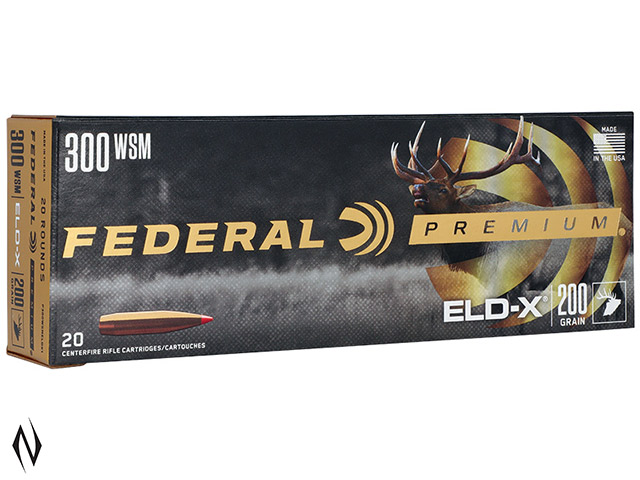 FEDERAL 300 WSM 200GR ELDX Image