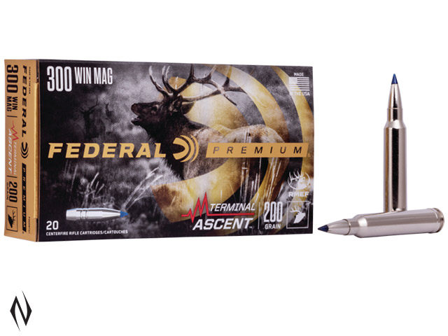 FEDERAL 300 WIN MAG 200GR TERMINAL ASCENT Image