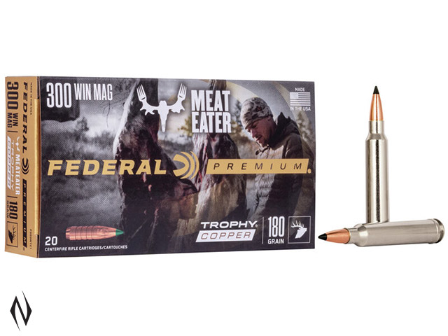 FEDERAL 300 WIN MAG 180GR TROPHY COPPER VITAL-SHOK Image