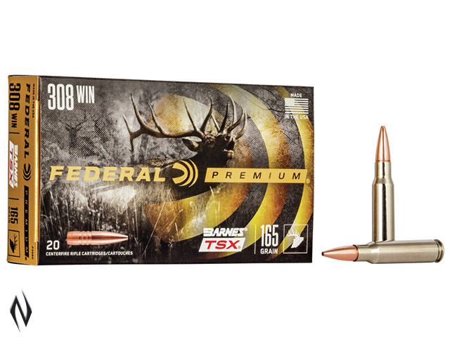 FEDERAL 308 WIN 165GR TSX VITAL-SHOK Image